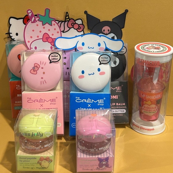 Sanrio Other - 3/$45 The Crème Shop x Sanrio Lip Balm Set  3/$45 💕